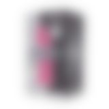 Фалоімітатор SilexD Robby Pink Glow in the dark, двошаровий, силікон+Silexpan, діаметр 3,5см