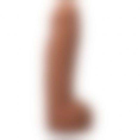 Фаллоимитатор Doc Johnson The Realistic Cock ULTRASKYN - 12 Inch Hung with Balls Caramel