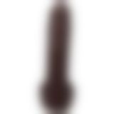 Фалоімітатор Doc Johnson The Realistic Cock ULTRASKYN - 9 Inch with Balls Chocolate