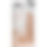 Фалоімітатор Doc Johnson Platinum TRUSKYN - The Tru Ride 6 Inch, діаметр 4,3 см, двошаровий силікон