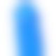 Фалоімітатор Climax Cox 7.5" Colossal Cock Bawdy Blue, 13,3х5 см
