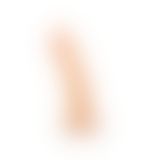 Пикантные Штучки - реалистичный фаллос с вибрацией (телесный), 18.5х3.5 см