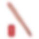 Подвійний фалоімітатор King Cock 16" Tapered Double Dildo, 40,6х4, 3 см
