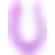 Анально-вагінальний стимулятор Twin Head Lavender, 30Х3 см