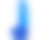Фалоімітатор Climax Cox 7.5" Colossal Cock Bawdy Blue, 13,3х5 см
