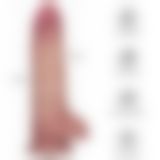 Фалоімітатор - Sliding Skin Pro II Dual Layer Silicone Dong 8.5" Flesh Фалоімітатор - Sliding Skin Pro II Dual Layer Silicone Dong 8.5" Flesh