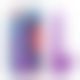 Фалоімітатор - Hi Rubber 7.7 Inch Dildo purple