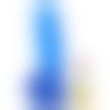 Фалоімітатор Climax Cox 7.5" Colossal Cock Bawdy Blue, 13,3х5 см