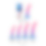 Дилдо з кольоровим градієнтом Love To Love DILDOLLS - UTOPIA S ультрам'який