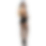 Вініловий костюм черниці Leg Avenue Sinful Sister XL, комбінезон, комір, пояс, головний убір