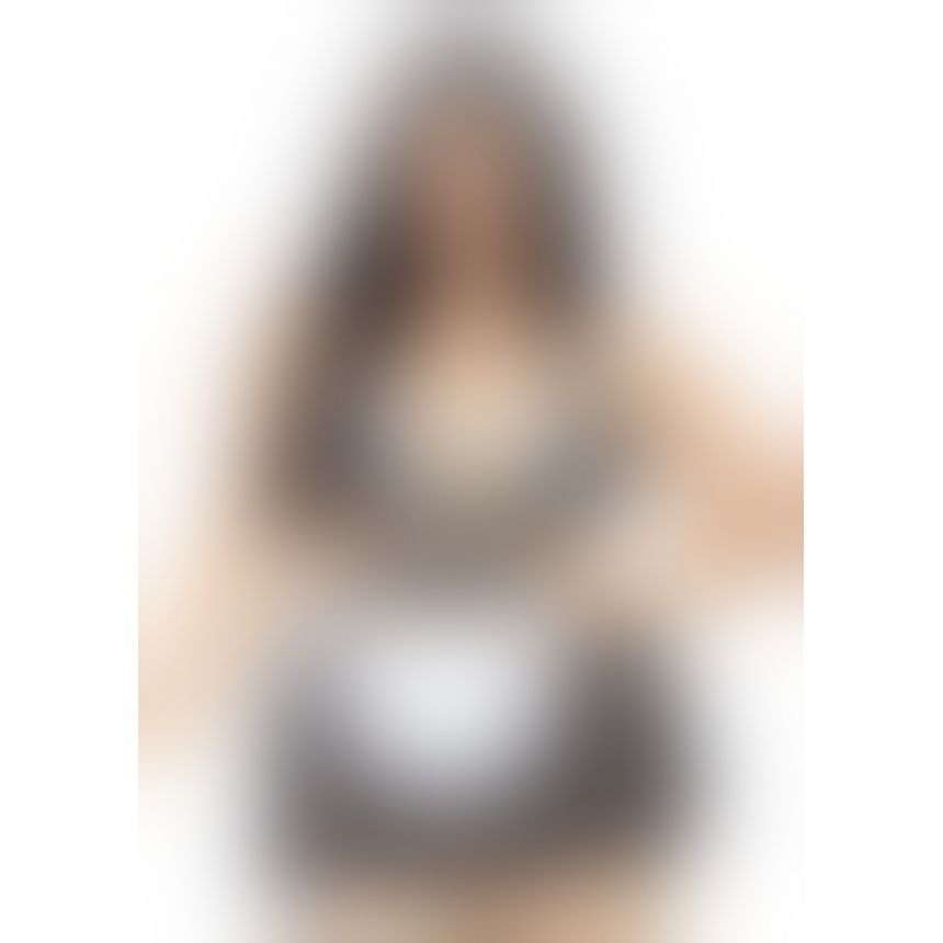 Костюм покоївки Leg Avenue Fantasy French Maid XL/XXL, сукня, трусики, пов’язка Костюм покоївки Leg Avenue Fantasy French Maid XL/XXL, сукня, трусики, пов’язка