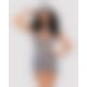 Obsessive Stewardess 3 pcs costume grey L/XL