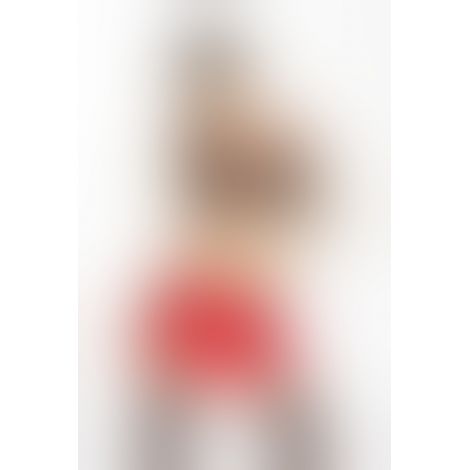 Костюм для рольових ігор GINNY SET red XXL/XXXL - Passion: ліф, спідниця, стрінги