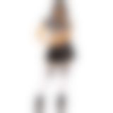 Костюм рефері Leg Avenue Time Out Referee S, кроп-топ спідниця свисток