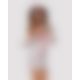 Еротичний мереживний костюм медсестри Obsessive Medica dress 5pcs costume S/M, сорочка, рукавички, с