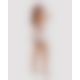 Obsessive Medica dress 5 pcs costume S/M