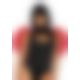 Leg Avenue Marabou feather devil wings Red