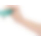 Сумка для хранения секс-игрушек PowerBullet - Silicone Storage Zippered Bag Teal