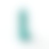 Крафтове мило-член із присоскою Pure Bliss MINI Turquoise, натуральне
