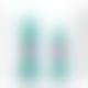 Крафтове мило-член із присоскою Pure Bliss BIG Turquoise, натуральне