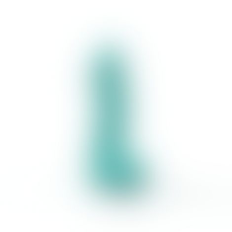 Мило у формі пеніса Pure Bliss MINI Turquoise, крафтове мило-член, натуральне