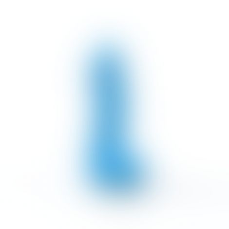 Мыло в форме пениса Pure Bliss MINI Blue, крафтовое мыло-член, натуральное