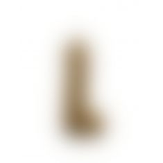 Крафтове мило-член із присоскою Чистий Кайф Brown size M, натуральне