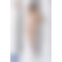 Бодистокинг Passion BS066 white, комбинезон, имитация чулок и пояса