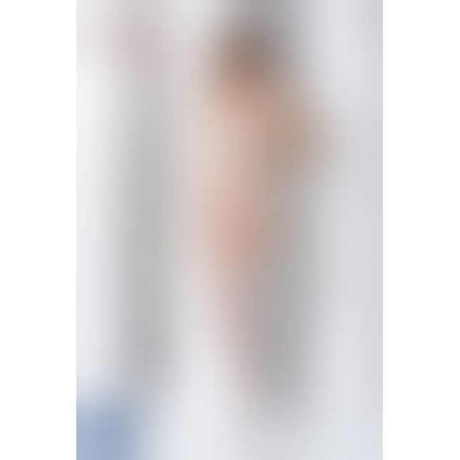 Бодистокинг Passion BS066 white, комбинезон, имитация чулок и пояса