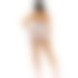Leg Avenue Rhinestone halter mini dress OS White