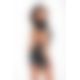 Платье Noir Handmade F309 Fantasy wetlook mini dress with lace up back - XL