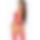 Кружевной бодистокинг с открытым доступом Leg Avenue High neck lace bodystocking One size Raspberry