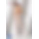 Эротические колготки-бодистокинг Passion S017 white, имитация ажурных чулок и пояса
