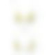 Спортивный топ с двойными бретелями Passion PS007 TOP yellow, size L