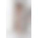 Полупрозрачное мини-платье Passion BS101 One Size, white, рукава-митенки