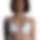 Лиф из натуральной кожи Feral Feelings - Bikini Top White