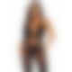 Бодистокинг Leg Avenue Illusion halter bodystocking One size Black, доступ