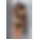 Боди монокини под латекс LAMIS BODY black XXL/XXXL - Passion Exclusive