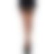 Панчохи-сітка Leg Avenue Fishnet Thigh Highs Black, дрібна сітка, one size
