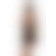 Эротический пеньюар Passion MARINA CHEMISE, L/XL, black