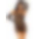 Leg Avenue 2 PC Tube dress and gloves OS Black