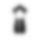 Платье Noir Handmade F309 Fantasy wetlook mini dress with lace up back - XL