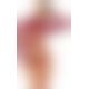 2251329 Abierta Fina Open Top & Thong Red