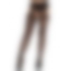 Колготки Leg Avenue Cross Hatch Floral Lace Suspender Hose One Size Колготки Leg Avenue Cross Hatch Floral Lace Suspender Hose One Size