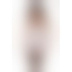 Сорочка прозрачная с пажами ORIHIME CHEMISE white S/M - Passion, трусики, стрэпы