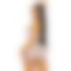 Leg Avenue Rhinestone halter mini dress OS White
