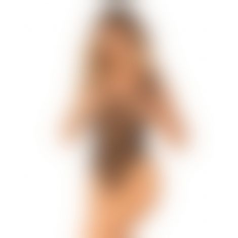 Еротичне боді з доступом Obsessive B336 crotchless teddy S/M/L