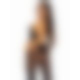 Бодистокинг Leg Avenue Illusion halter bodystocking One size Black, доступ