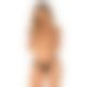 Трусики Obsessive Chemeris thong XL/2XL