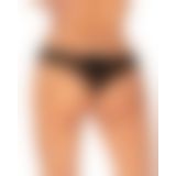 Трусики с доступом Obsessive Latinesa crotchless thong XL/2XL Новинка